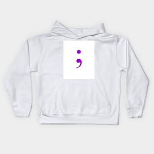 Semicolon Kids Hoodie